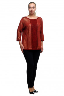Блуза "Олси" 1810008/3S ОЛСИ (Красный блеск)